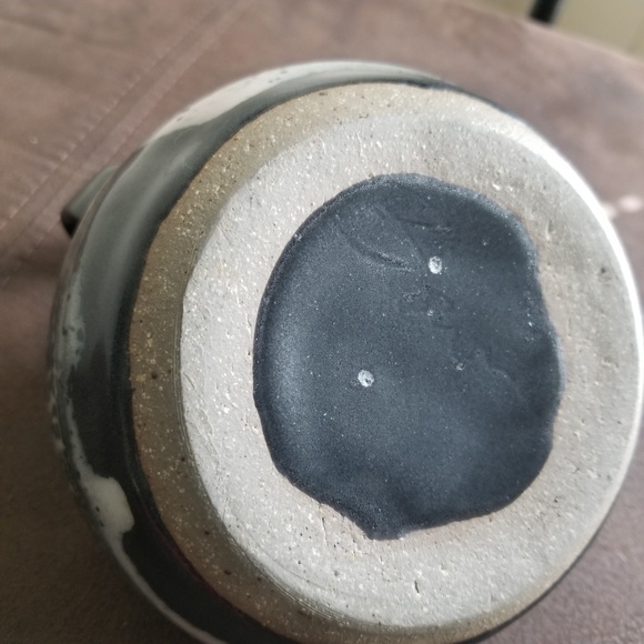 Studio Pottery Pot MCM Bud Vase Stoneware - Picture 5 of 6